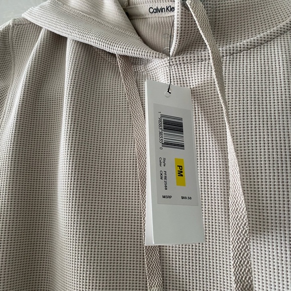 Calvin Klein Women's cream colored  Hoodie - Picture 2 of 2